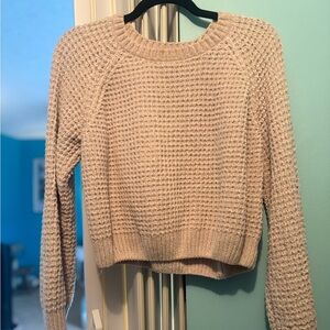 Beige Chenille Sweater
